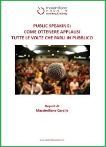 Ebook public speaking - Massimiliano Cavallo